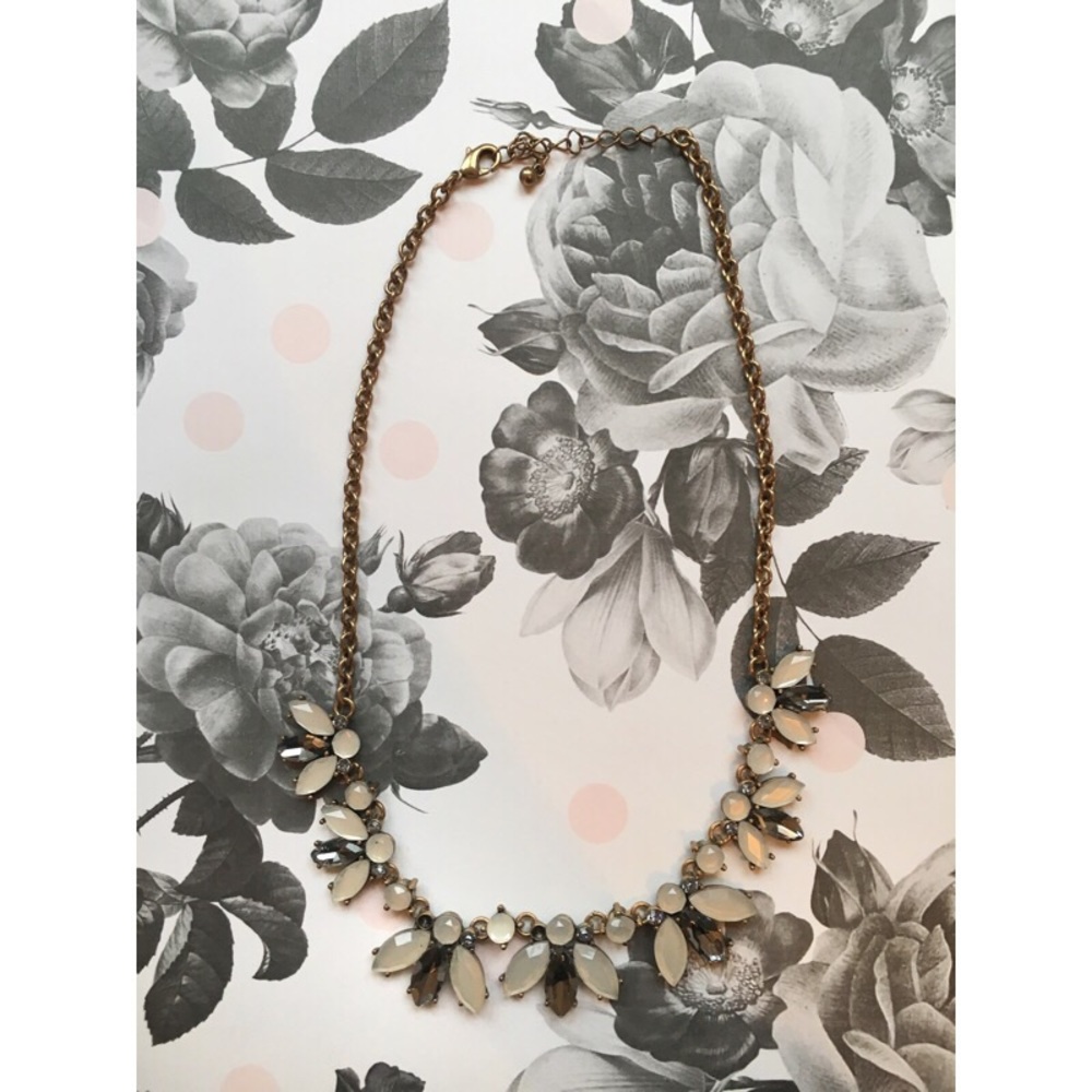 Delicate gemstone necklace
